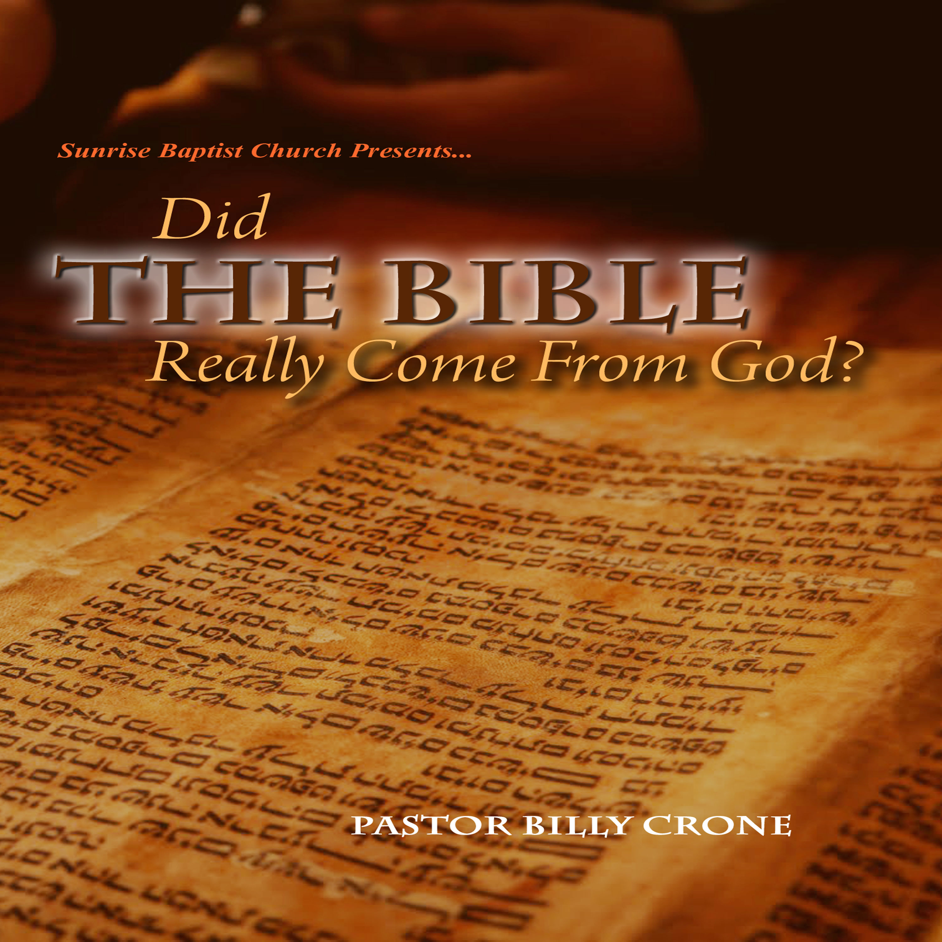 Did The Bible Really Come From God Podcast artwork